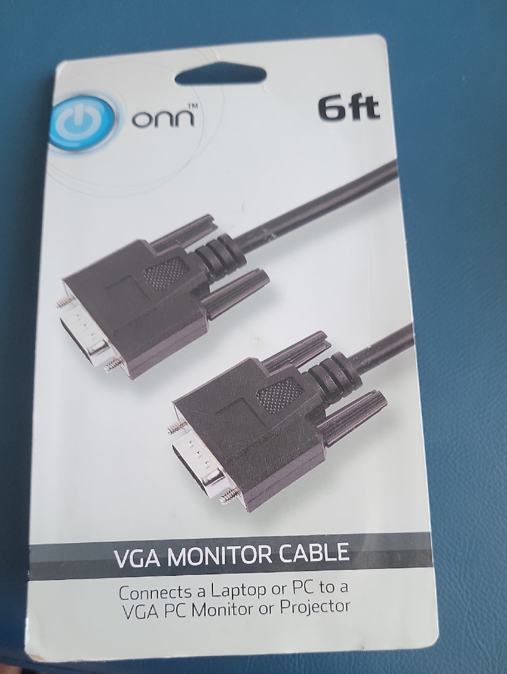 2 _ Pack On Running Black VGA Monitor Cable Pack